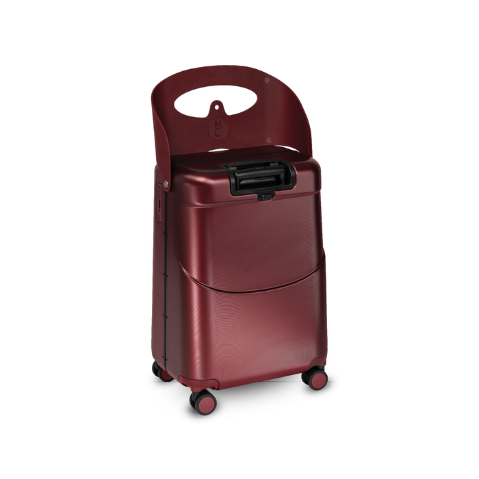 MiaMily Check In Plus - Burgundy Red