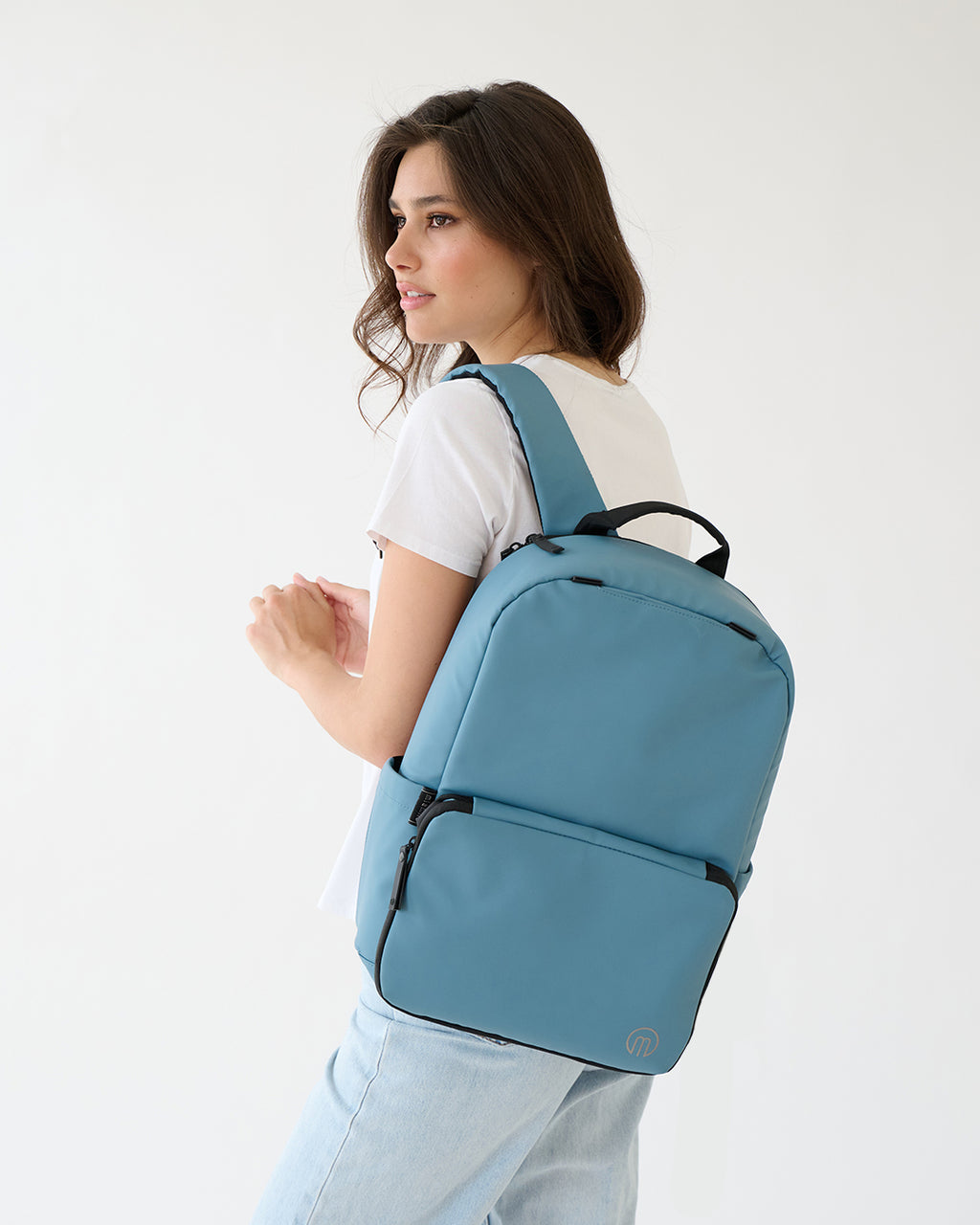 Expandable Backpack - Slate Blue