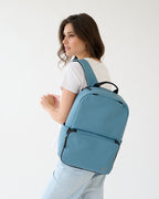Expandable Backpack - Slate Blue