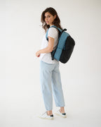 Expandable Backpack - Slate Blue