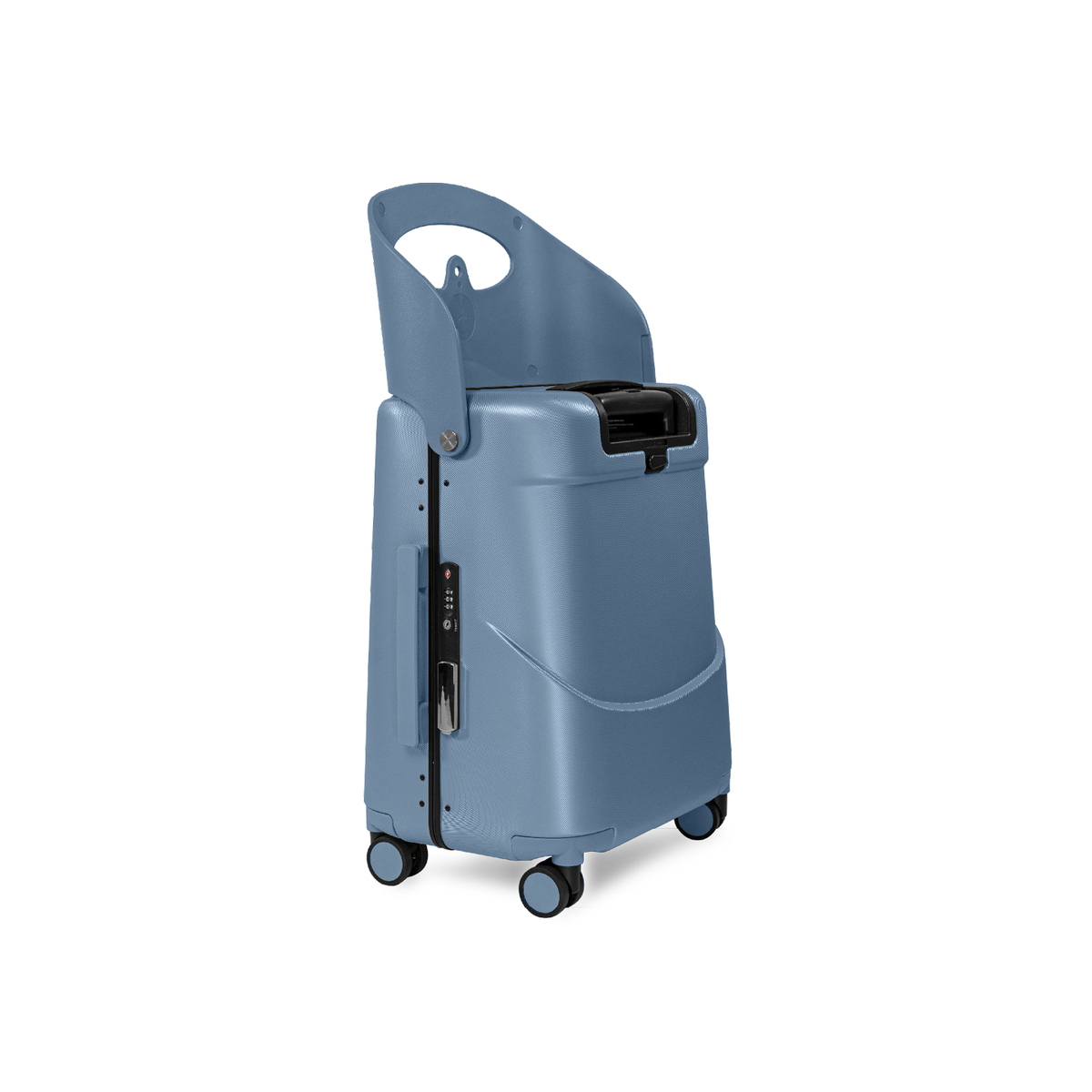 MiaMily Carry On - Slate Blue with the seat up